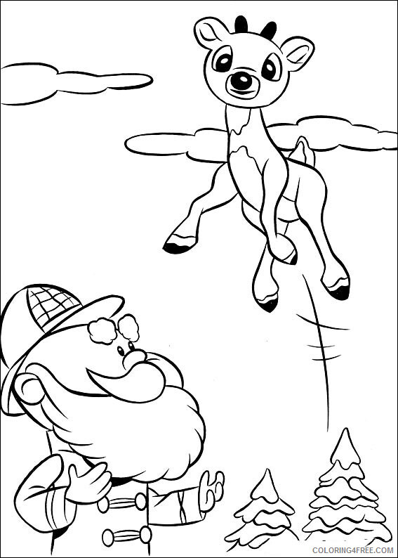 Reindeer Coloring Sheets Animal Coloring Pages Printable 2021 3750 Coloring4free