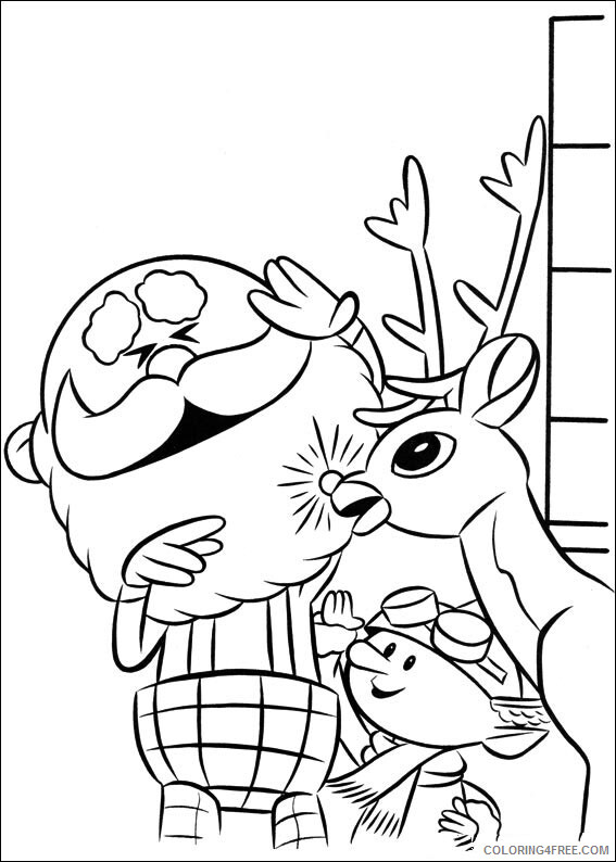 Reindeer Coloring Sheets Animal Coloring Pages Printable 2021 3751 Coloring4free