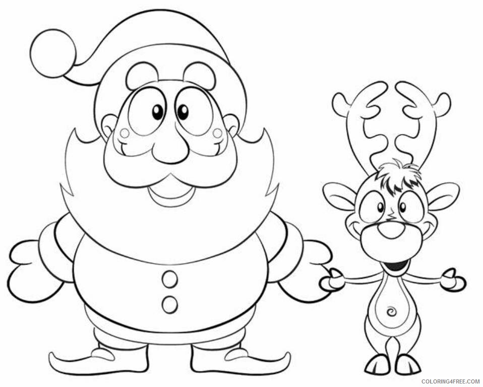 Reindeer Coloring Sheets Animal Coloring Pages Printable 2021 3756 Coloring4free