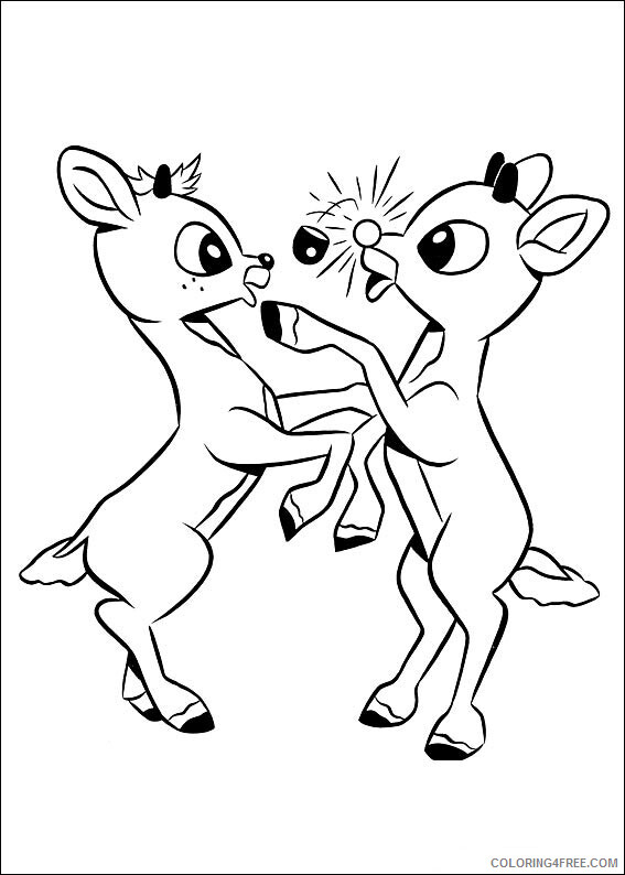 Reindeer Coloring Sheets Animal Coloring Pages Printable 2021 3766 Coloring4free