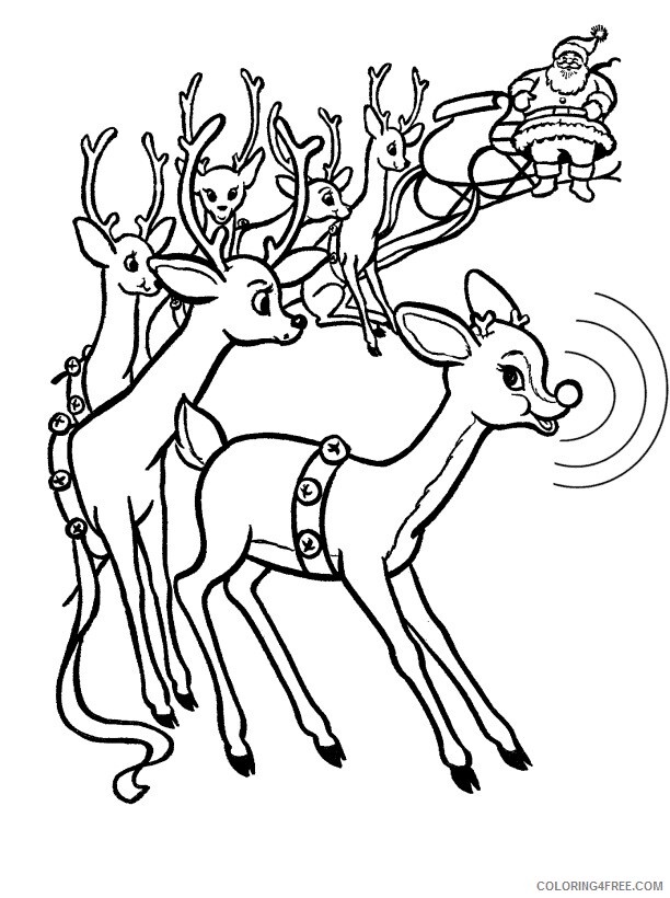 Reindeer Coloring Sheets Animal Coloring Pages Printable 2021 3779 Coloring4free
