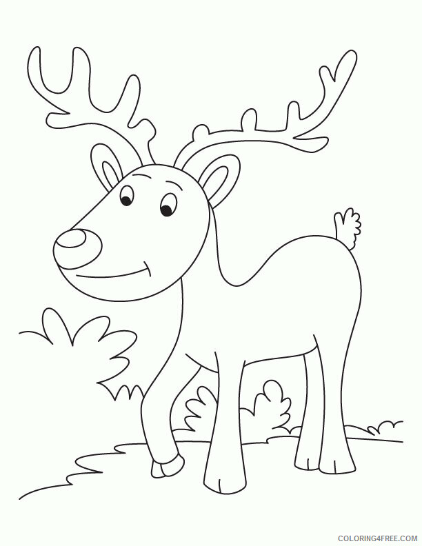 Reindeer Coloring Sheets Animal Coloring Pages Printable 2021 3780 Coloring4free