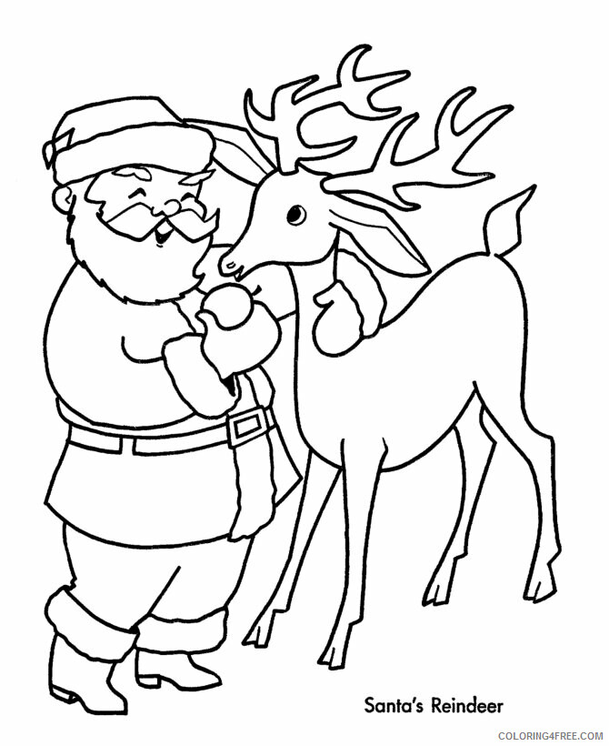 Reindeer Coloring Sheets Animal Coloring Pages Printable 2021 3784 Coloring4free