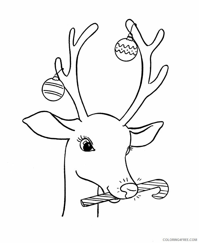 Reindeer Coloring Sheets Animal Coloring Pages Printable 2021 3799 Coloring4free