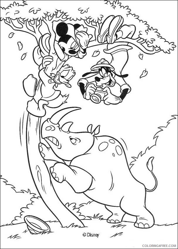 Rhino Coloring Sheets Animal Coloring Pages Printable 2021 3806 Coloring4free