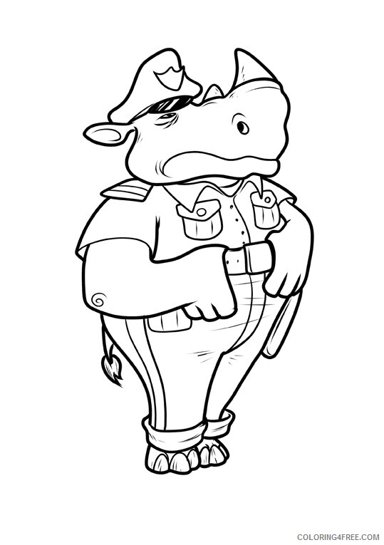 Rhino Coloring Sheets Animal Coloring Pages Printable 2021 3832 Coloring4free
