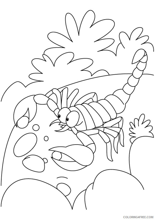 Scorpion Coloring Sheets Animal Coloring Pages Printable 2021 3839 Coloring4free