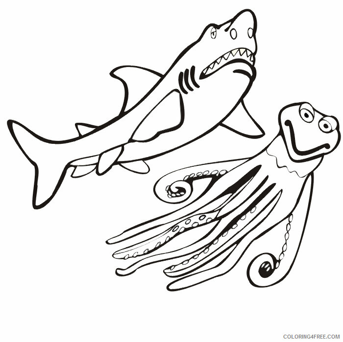 Sea Animal Coloring Sheets Animal Coloring Pages Printable 2021 3892 Coloring4free