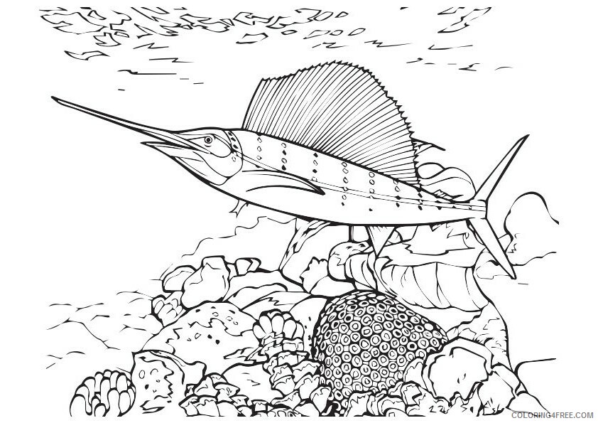 Sea Animal Coloring Sheets Animal Coloring Pages Printable 2021 3935 Coloring4free