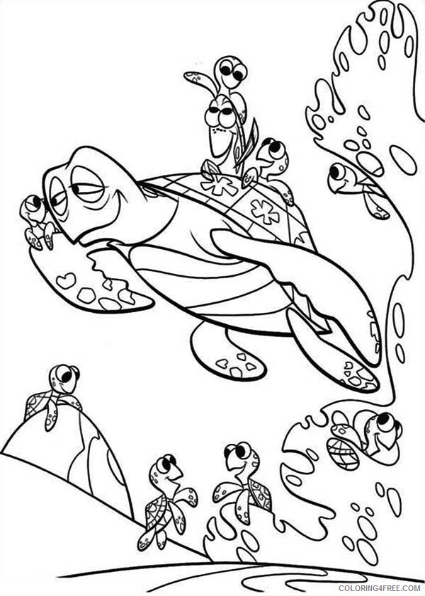 Sea Turtle Coloring Pages Animal Printable Sheets Sea Turtles 2021 4370 Coloring4free