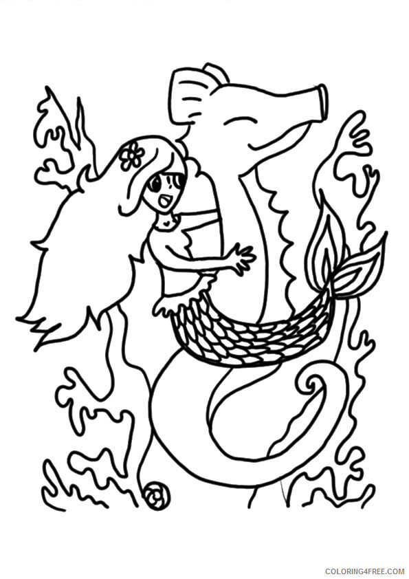 Seahorse Coloring Sheets Animal Coloring Pages Printable 2021 3962 Coloring4free