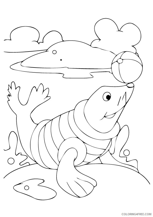 Seal Coloring Sheets Animal Coloring Pages Printable 2021 3964 Coloring4free