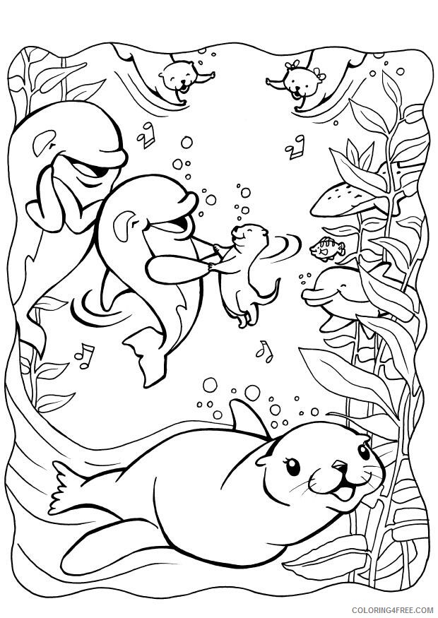 Seal Coloring Sheets Animal Coloring Pages Printable 2021 3966 Coloring4free