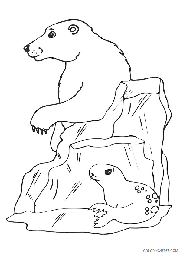 Seal Coloring Sheets Animal Coloring Pages Printable 2021 3970 Coloring4free