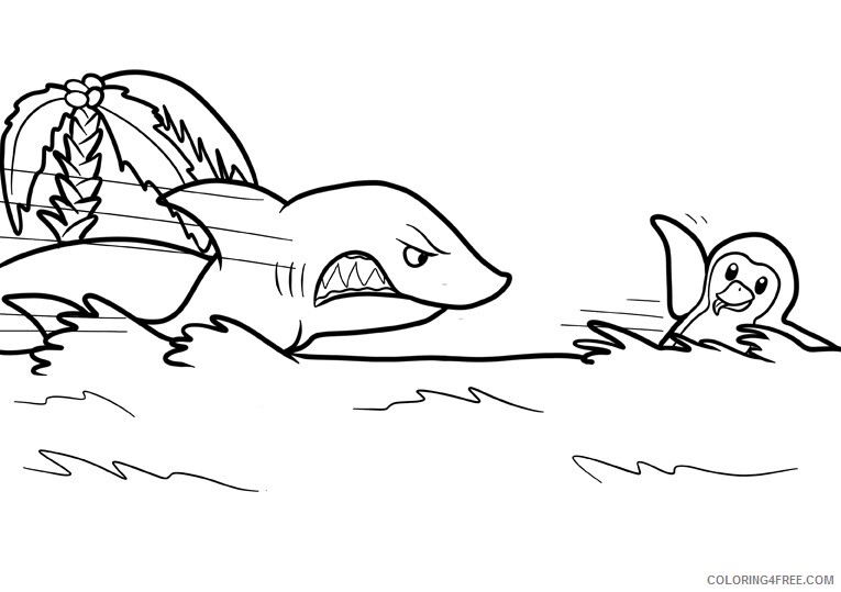 Shark Coloring Sheets Animal Coloring Pages Printable 2021 4025 Coloring4free