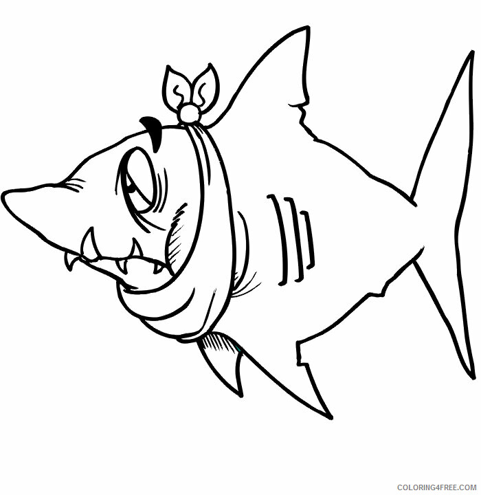 Shark Coloring Sheets Animal Coloring Pages Printable 2021 4027 Coloring4free