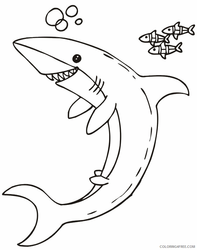 Shark Coloring Sheets Animal Coloring Pages Printable 2021 4029 Coloring4free