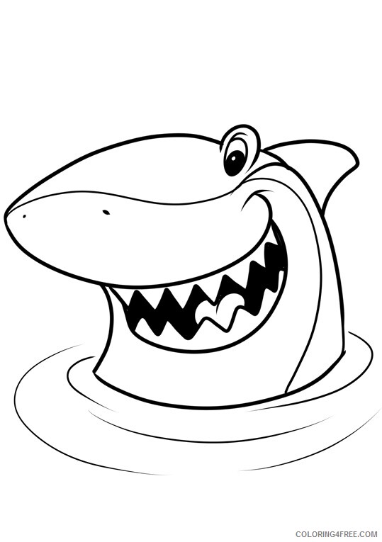 Shark Coloring Sheets Animal Coloring Pages Printable 2021 4034 Coloring4free