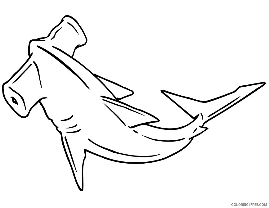 Shark Coloring Sheets Animal Coloring Pages Printable 2021 4043 Coloring4free