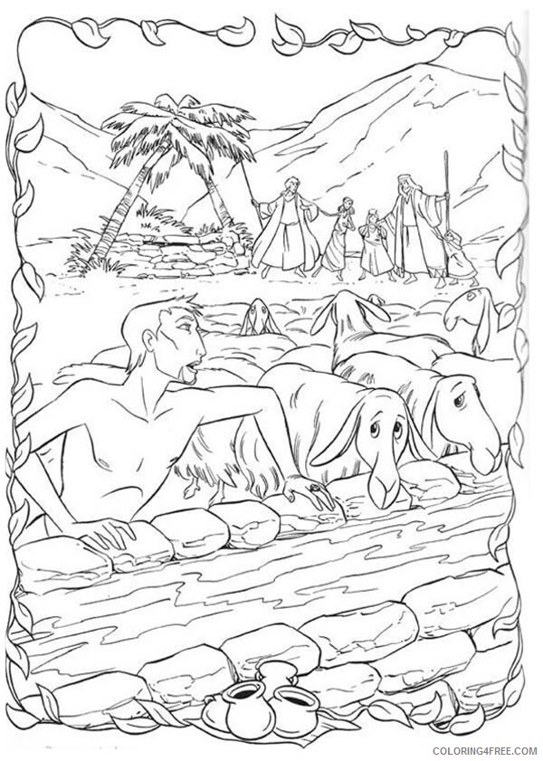 Sheep Coloring Pages Animal Printable Sheets The Prince of Egypt 2021 4504 Coloring4free