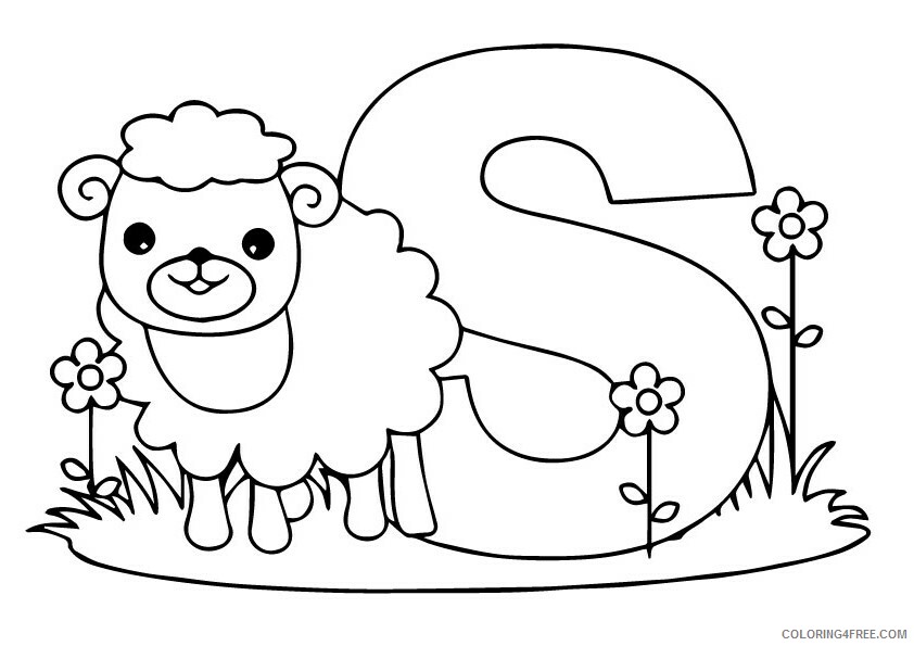 Sheep Coloring Sheets Animal Coloring Pages Printable 2021 4068 Coloring4free
