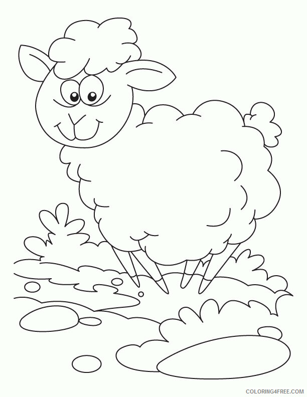 Sheep Coloring Sheets Animal Coloring Pages Printable 2021 4073 Coloring4free
