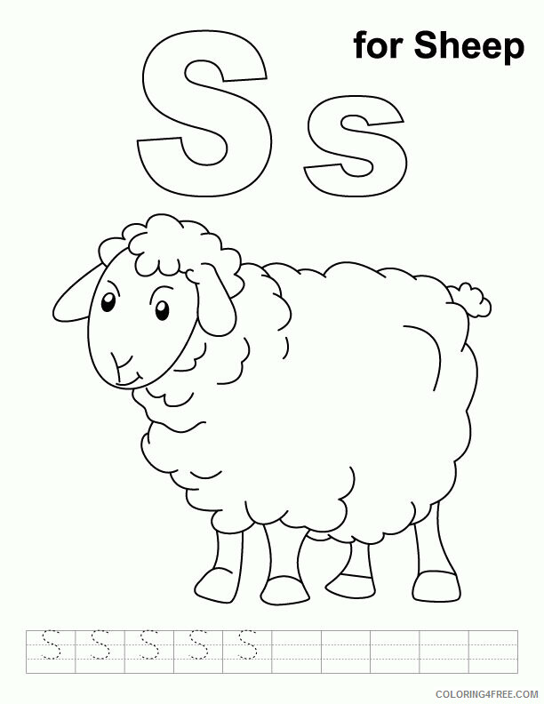 Sheep Coloring Sheets Animal Coloring Pages Printable 2021 4102 Coloring4free