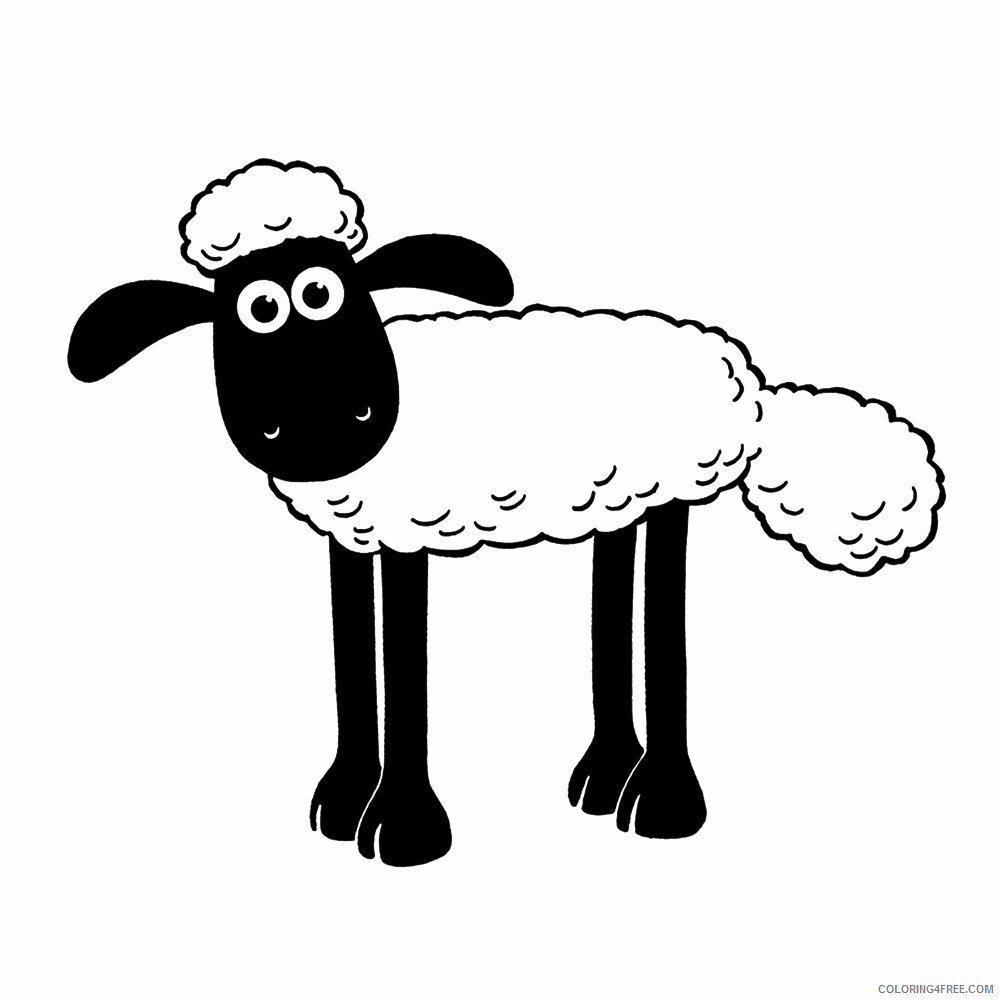 Sheep Coloring Sheets Animal Coloring Pages Printable 2021 4105 Coloring4free