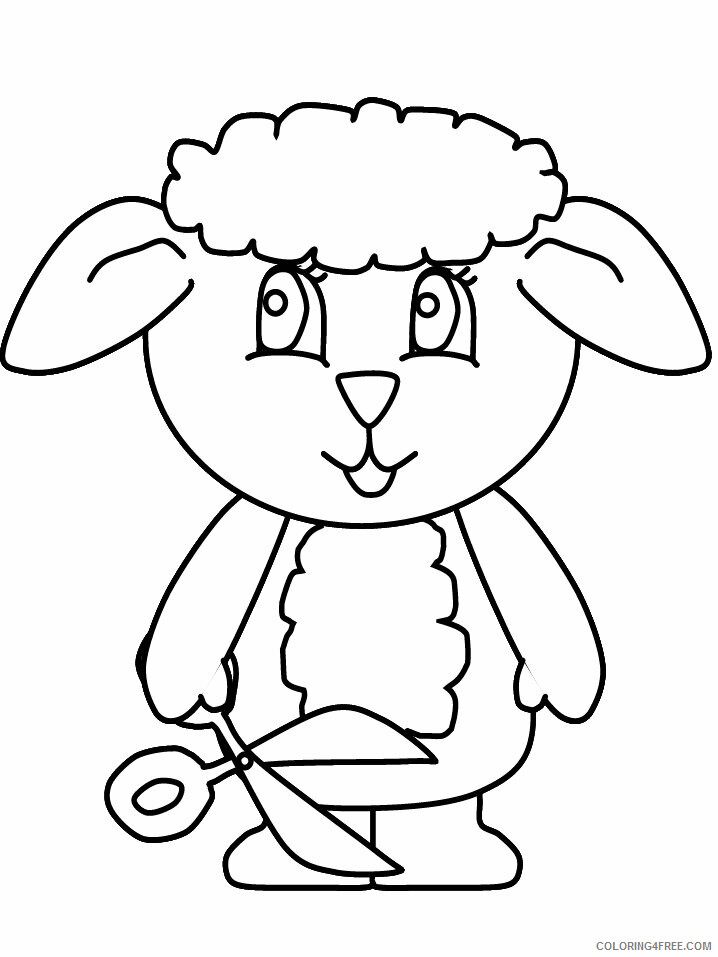 Sheep Coloring Sheets Animal Coloring Pages Printable 2021 4115 Coloring4free