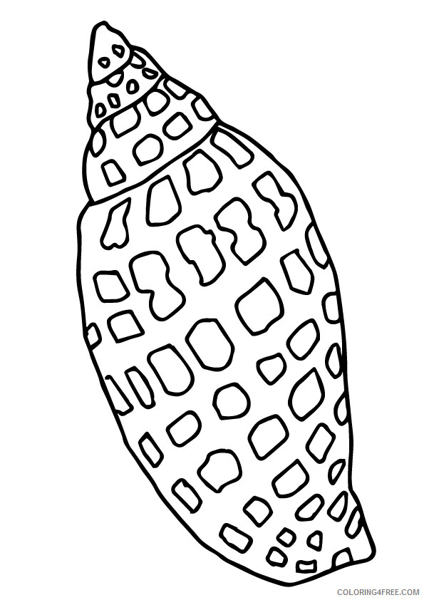 Shell Coloring Sheets Animal Coloring Pages Printable 2021 4128 Coloring4free