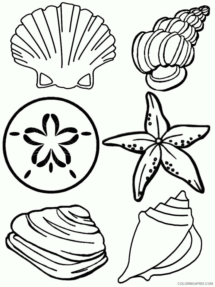 Shell Coloring Sheets Animal Coloring Pages Printable 2021 4132 Coloring4free