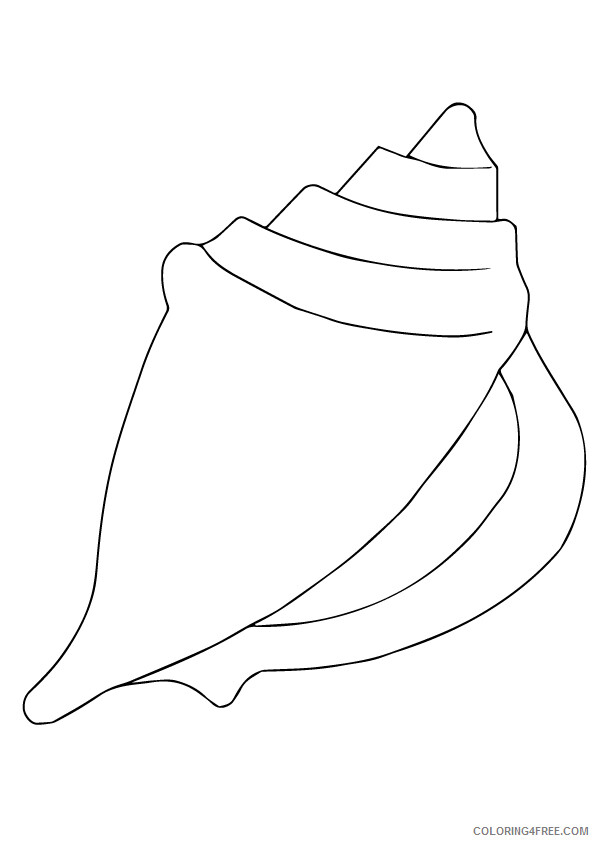 Shell Coloring Sheets Animal Coloring Pages Printable 2021 4136 Coloring4free