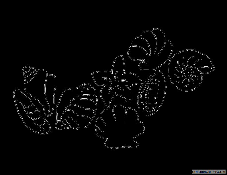 Shell Coloring Sheets Animal Coloring Pages Printable 2021 4142 Coloring4free