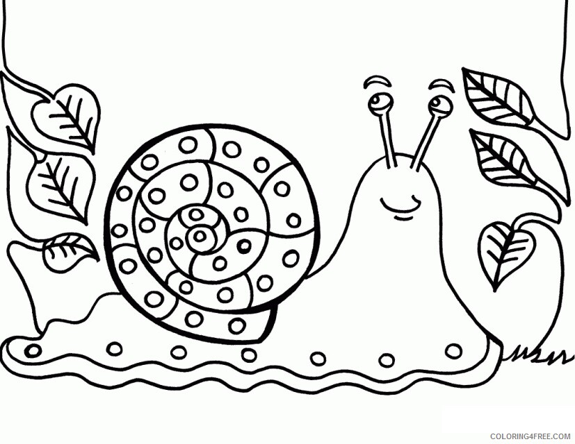 Snail Coloring Sheets Animal Coloring Pages Printable 2021 4182 Coloring4free