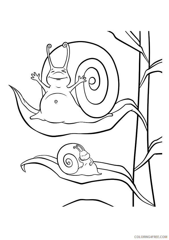 Snail Coloring Sheets Animal Coloring Pages Printable 2021 4183 Coloring4free