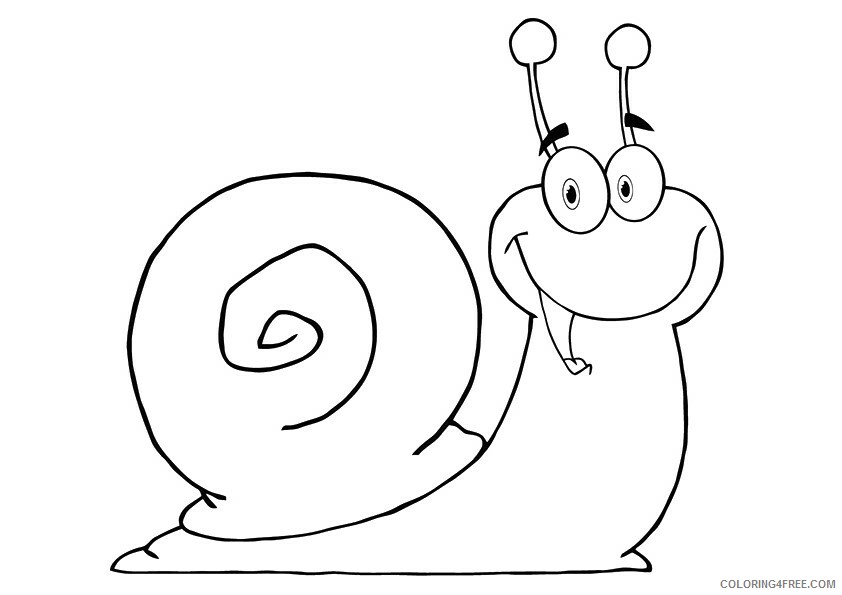 Snail Coloring Sheets Animal Coloring Pages Printable 2021 4185 Coloring4free