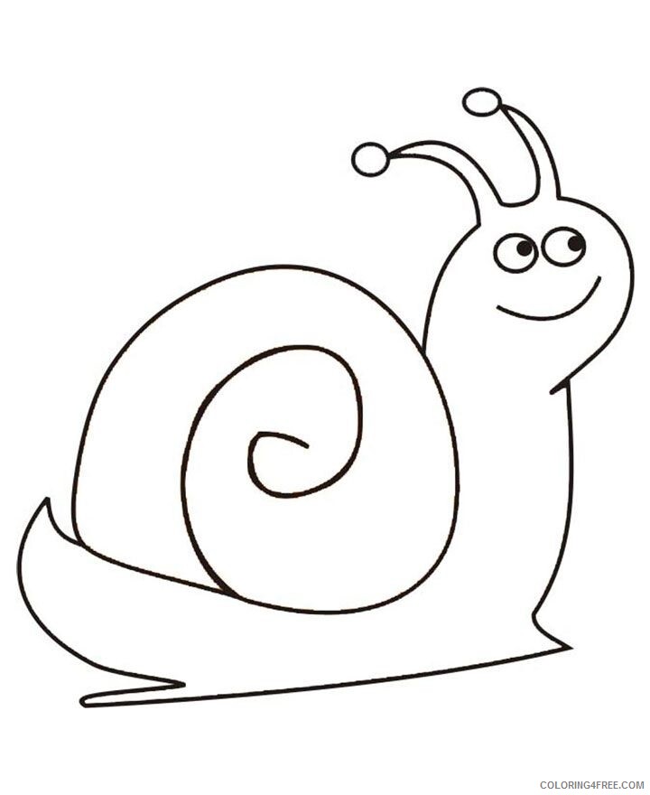 Snail Coloring Sheets Animal Coloring Pages Printable 2021 4197 Coloring4free