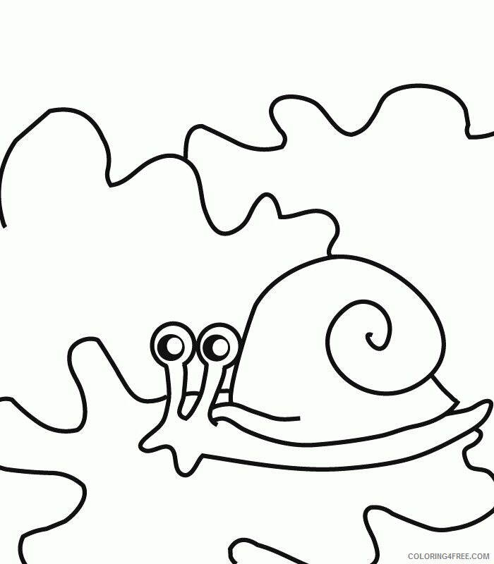 Snail Coloring Sheets Animal Coloring Pages Printable 2021 4198 Coloring4free