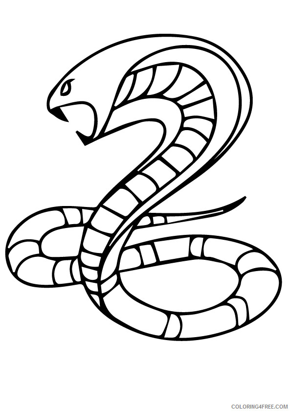 Snake Coloring Sheets Animal Coloring Pages Printable 2021 4207 Coloring4free