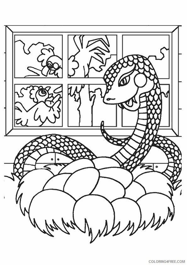 Snake Coloring Sheets Animal Coloring Pages Printable 2021 4211 Coloring4free