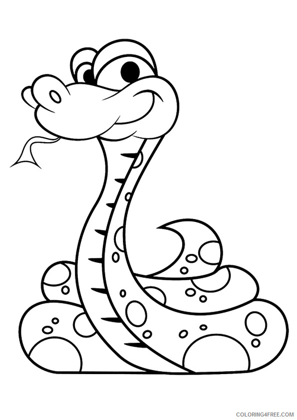 Snake Coloring Sheets Animal Coloring Pages Printable 2021 4213 Coloring4free
