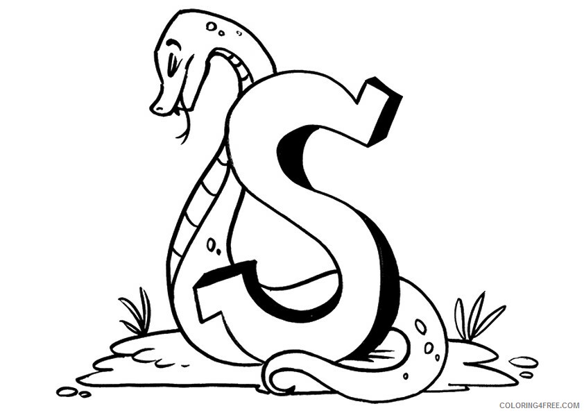 Snake Coloring Sheets Animal Coloring Pages Printable 2021 4214 Coloring4free