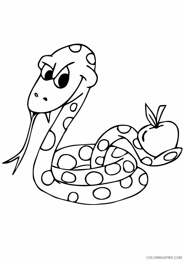 Snake Coloring Sheets Animal Coloring Pages Printable 2021 4230 Coloring4free