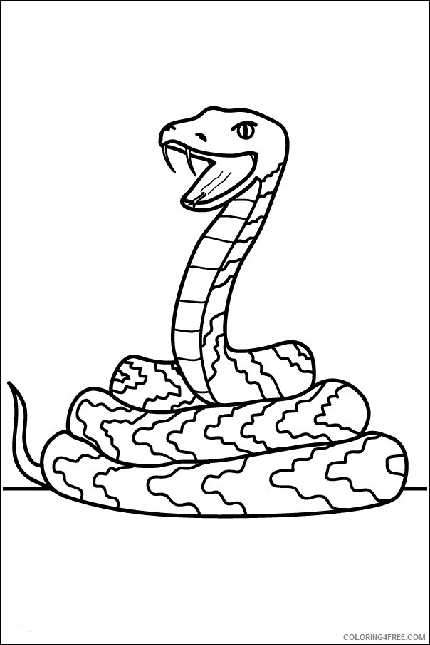 Snake Coloring Sheets Animal Coloring Pages Printable 2021 4238 Coloring4free