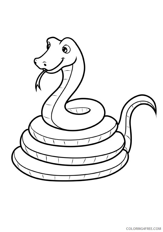 Snake Coloring Sheets Animal Coloring Pages Printable 2021 4239 Coloring4free