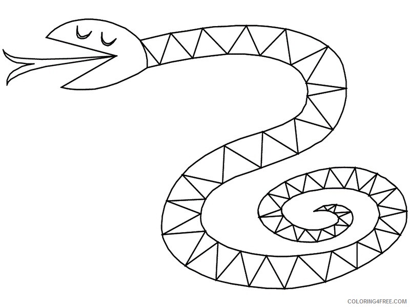 Snake Coloring Sheets Animal Coloring Pages Printable 2021 4240 Coloring4free