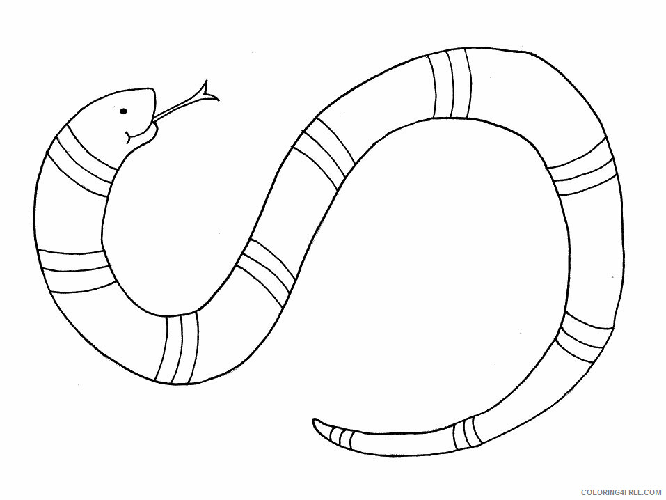 Snake Coloring Sheets Animal Coloring Pages Printable 2021 4243 Coloring4free