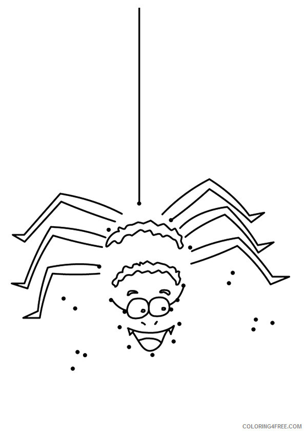 Spider Coloring Sheets Animal Coloring Pages Printable 2021 4260 Coloring4free