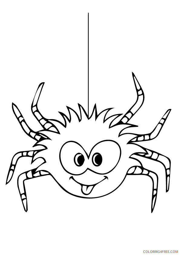 Spider Coloring Sheets Animal Coloring Pages Printable 2021 4266 Coloring4free