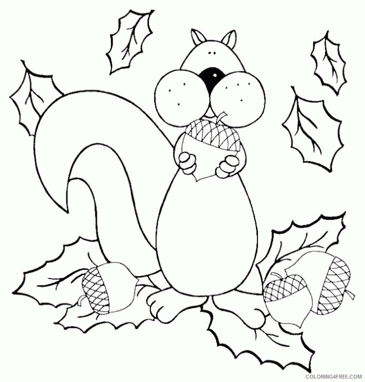 Squirrel Coloring Sheets Animal Coloring Pages Printable 2021 4304 Coloring4free
